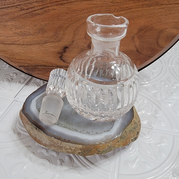 Waterford Crystal Vintage Perfume Bottle With Stopper - Picture 3 of 11